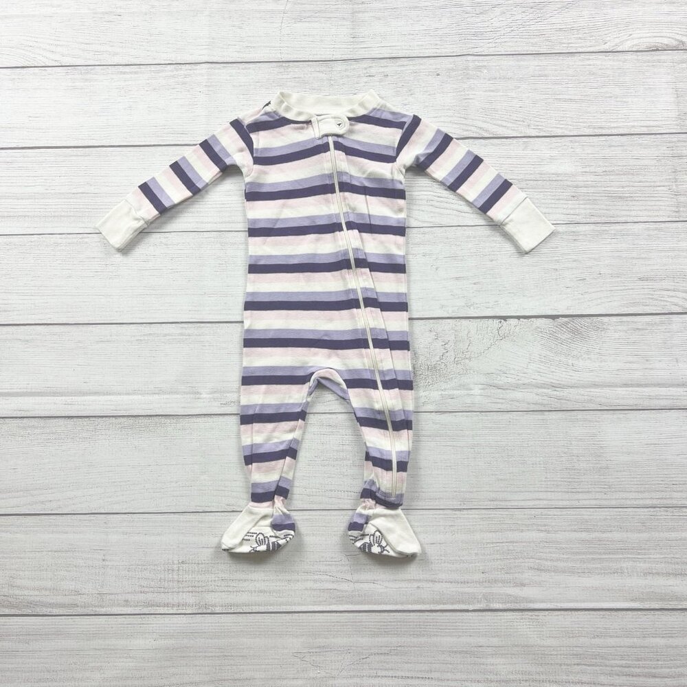 Burt’s Bees Striped Pajamas - Picture 1 of 3